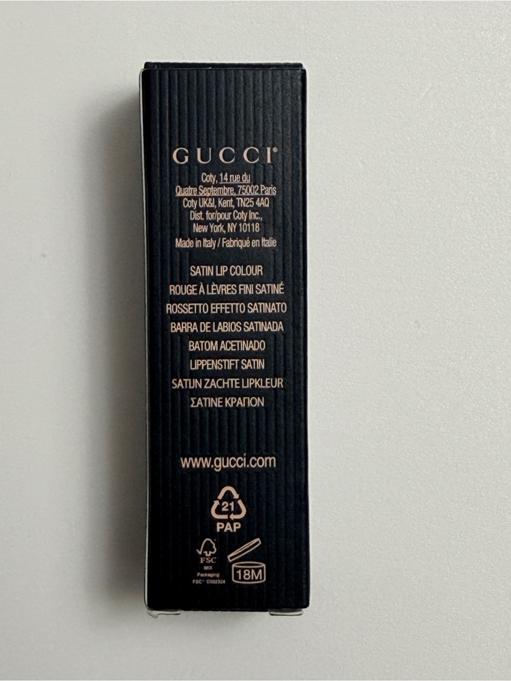 Gucci Satin Lipstick — Mina Light Pink - Picture 5 of 8